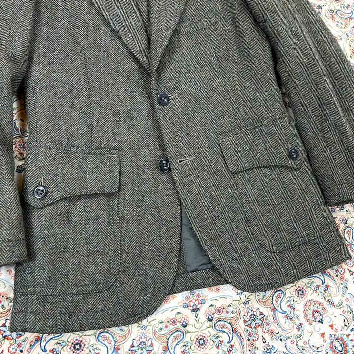 [BUNJANG] RRL Herringbone Western Style Unconstructed 2-Piece Suit / [A+등급 95] RRL 더블알엘 헤링본 웨스턴스타일 언컨스트럭티드2피스