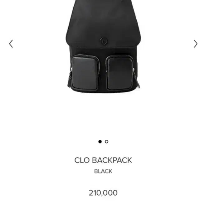 [BUNJANG] Minitmute Clo Bag Black / 미닛뮤트 클로 백백 블랙