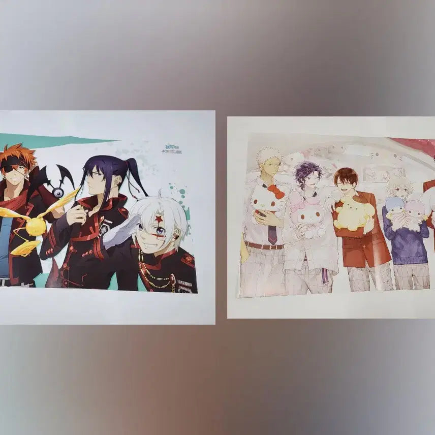 [BUNJANG] D.Gray-man / Sanrio Boys A3 Poster / a3 양면 포스터 / 디그레이맨 + 산리오남자
