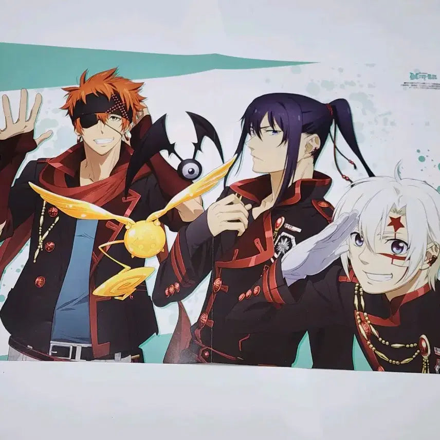 [BUNJANG] D.Gray-man / Sanrio Boys A3 Poster / a3 양면 포스터 / 디그레이맨 + 산리오남자