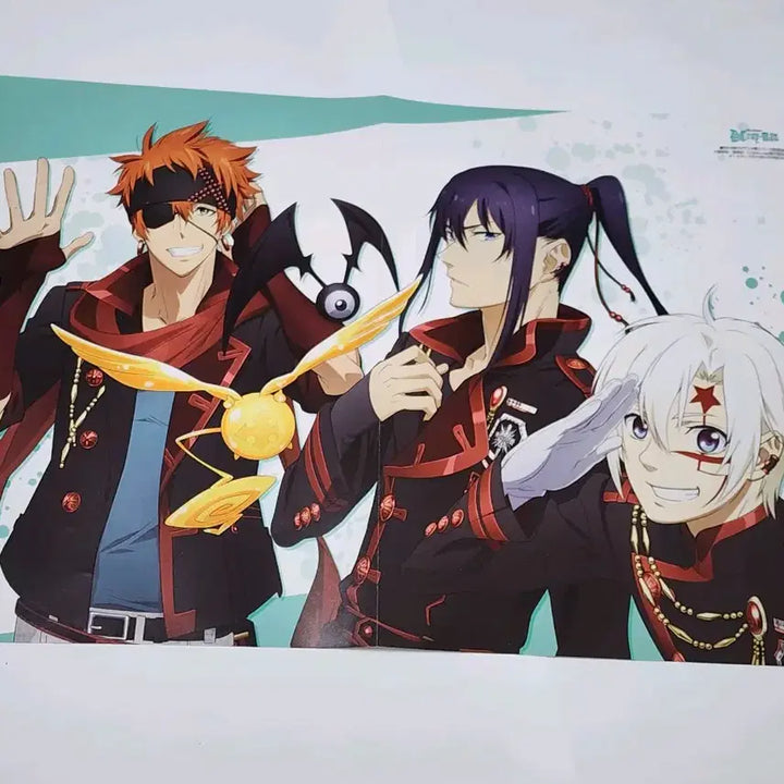 [BUNJANG] D.Gray-man / Sanrio Boys A3 Poster / a3 양면 포스터 / 디그레이맨 + 산리오남자