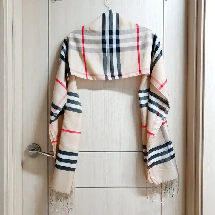 [BUNJANG] Classic Check Scarf / 머플러 (여성용) 클래식.체크 (스카프.숄)