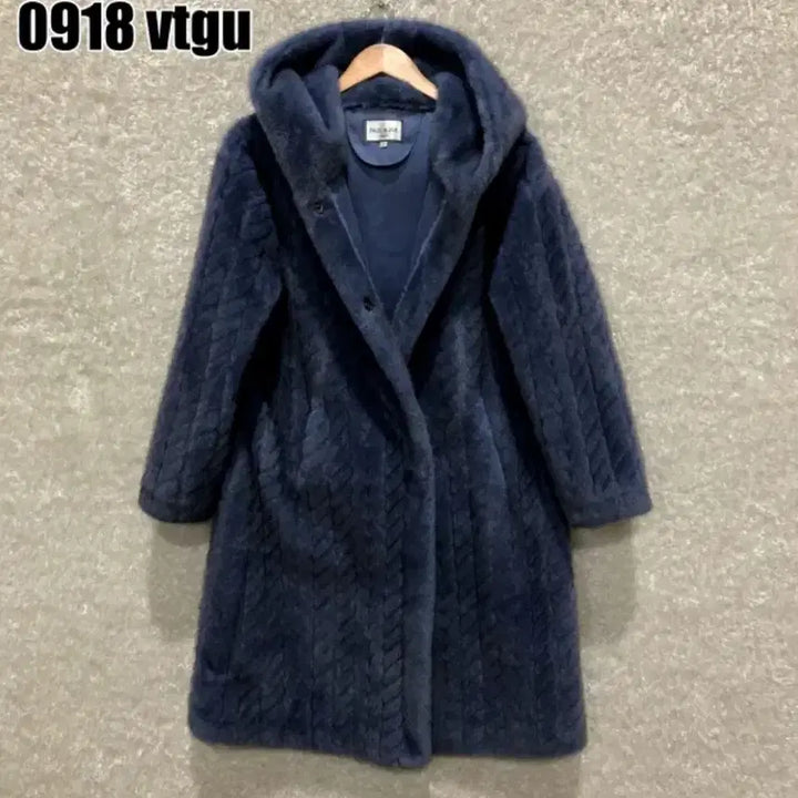 [BUNJANG] Paul & Joe Mink Fur Long Coat (Size 88) / 폴앤조 후드 밍크 코트 퍼 롱코트 88사이즈