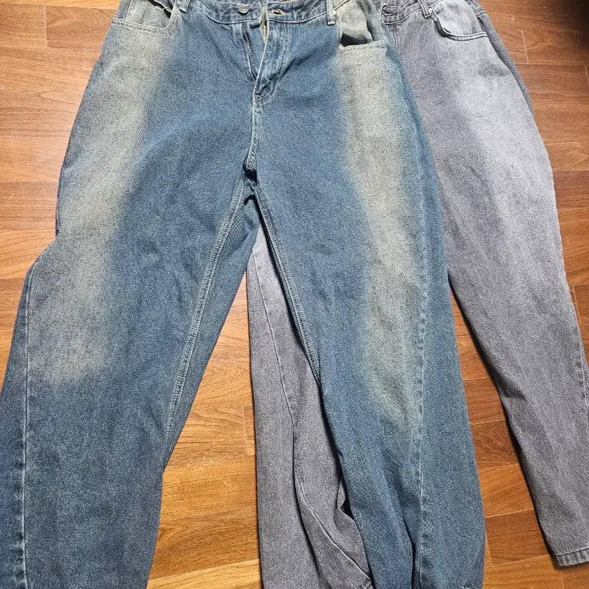 [BUNJANG] Dimitri Black Curved Slash Denim Pants / 디미트리 블랙 커브드 슬래쉬 데님팬츠