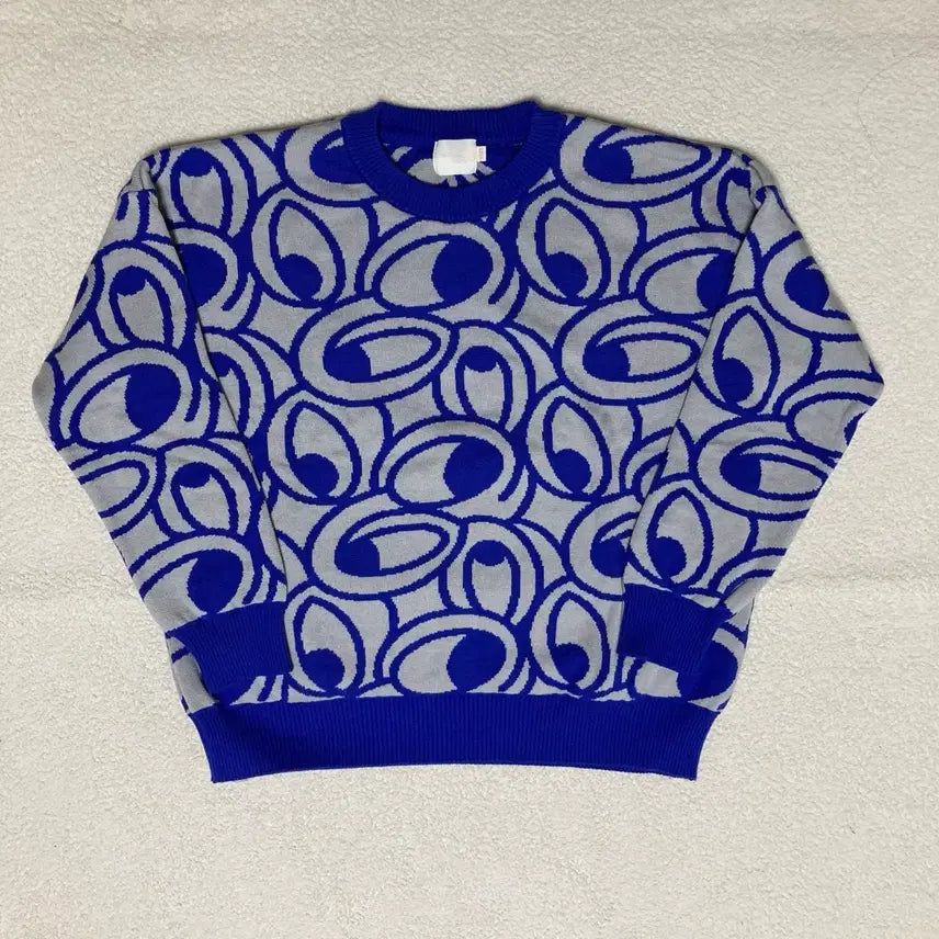 [BUNJANG] BATKA Kids Eye Pattern Sweater / BATKA 바트카 아이 스웨터