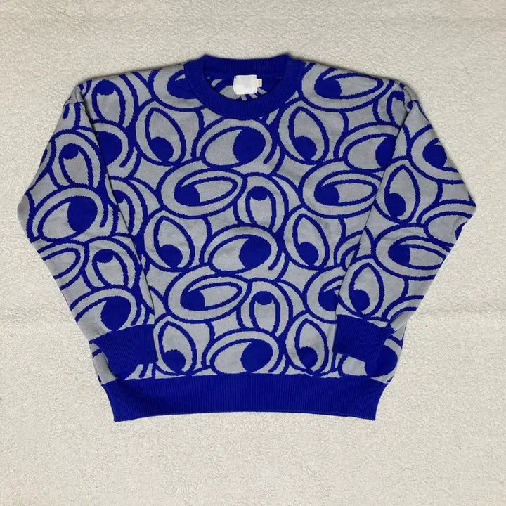 [BUNJANG] BATKA Kids Eye Pattern Sweater / BATKA 바트카 아이 스웨터