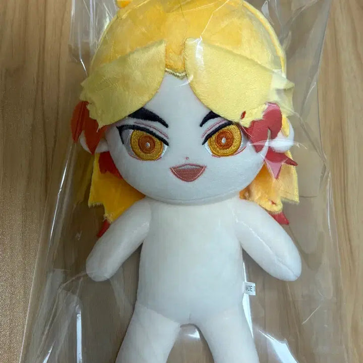 [BUNJANG] Demon Slayer Rengoku Mood Lamp &amp; 20cm Plush Doll Bundle Set / 귀멸의칼날 렌고쿠 무드등+20cm 솜깅 속성인형 일괄