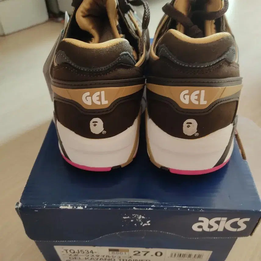 [BUNJANG] BAPE Asics Gel-Kayano Camo Sneakers / 베이프 아식스 젤카야노 카모 270 새제품