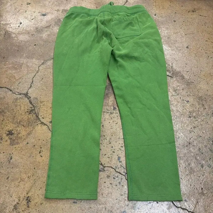 [BUNJANG] Abercrombie & Fitch Green Matcha Training Pants / [정품/L] 아베크롬비 그린 말차 츄리닝 트레이닝 바지