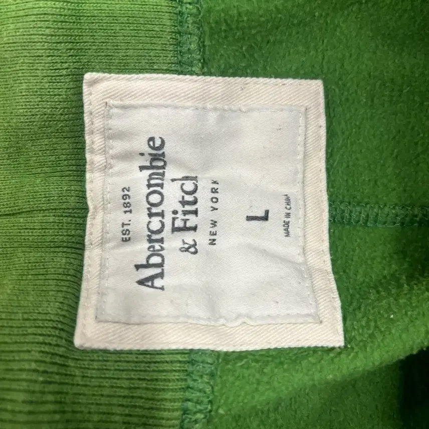 [BUNJANG] Abercrombie & Fitch Green Matcha Training Pants / [정품/L] 아베크롬비 그린 말차 츄리닝 트레이닝 바지