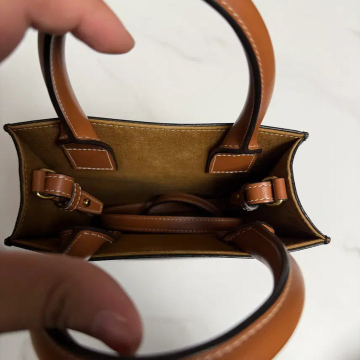 [BUNJANG] Celine Triomphe Mini Cabas Bag / [새상품급]셀린느 트리오페 미니 카바스백