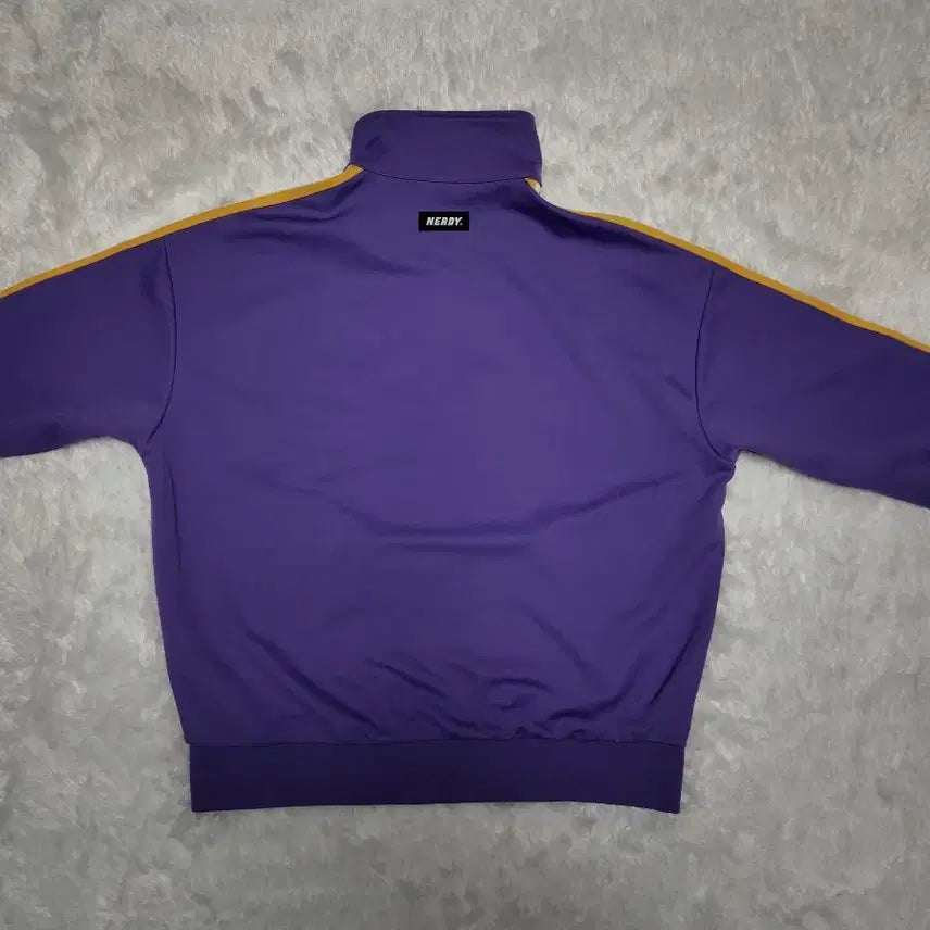 [BUNJANG] NERDY Purple Track Top Set / 널디 퍼플 트랙탑 세트