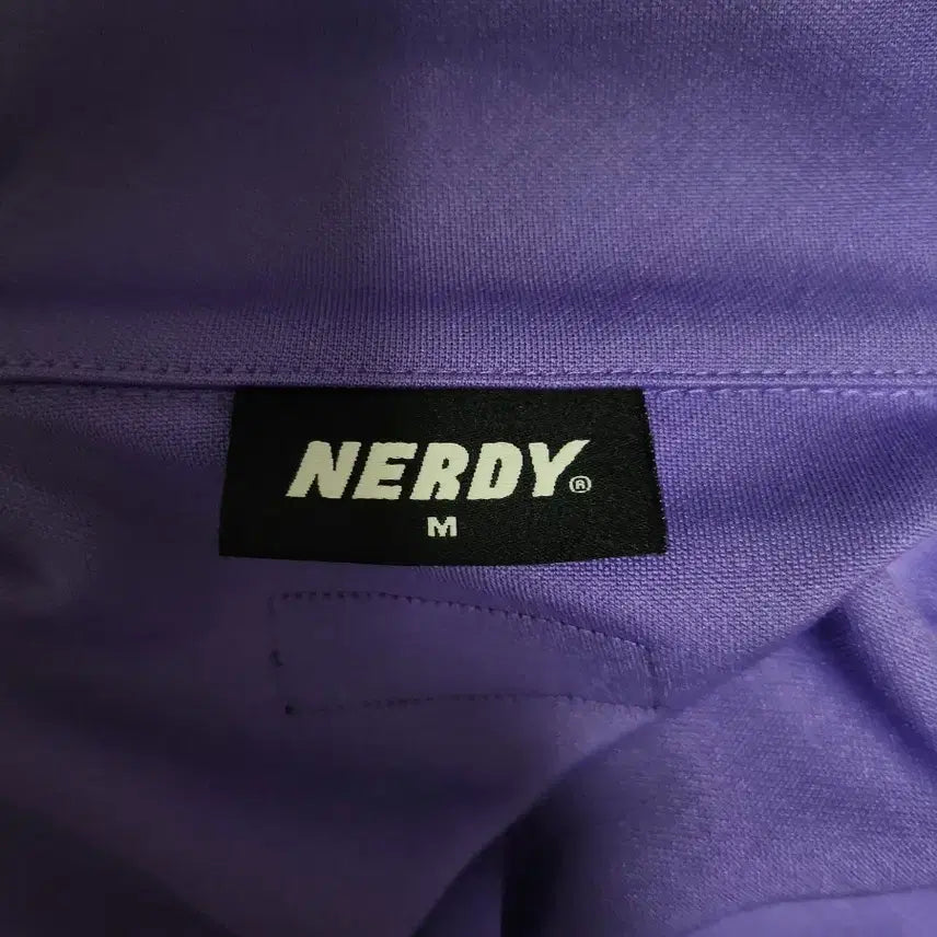 [BUNJANG] NERDY Purple Track Top Set / 널디 퍼플 트랙탑 세트