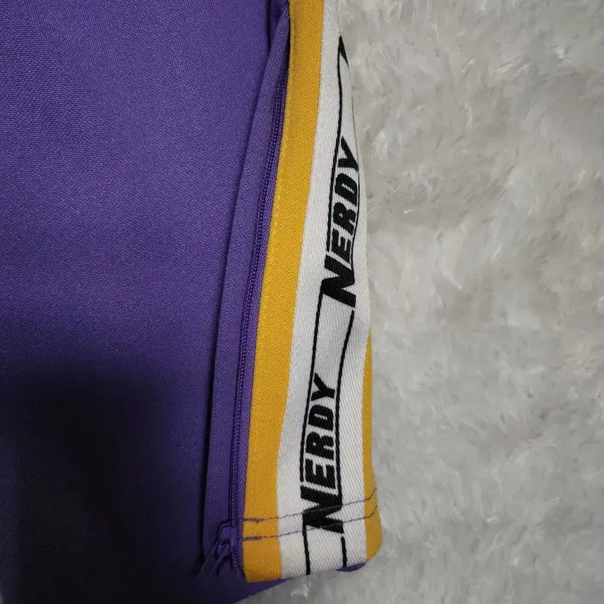 [BUNJANG] NERDY Purple Track Top Set / 널디 퍼플 트랙탑 세트