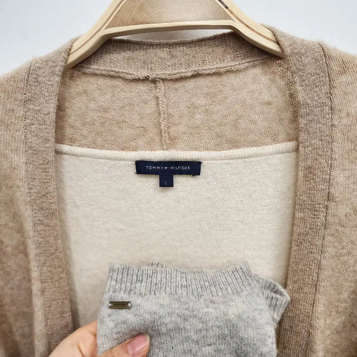 [BUNJANG] Tommy Hilfiger Women's Knit Cardigan (Size 100) / 타미힐피거 여성 니트 가디건 100사이즈