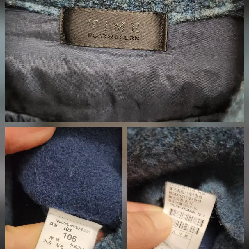 [BUNJANG] Time Women's Knit Half-Zip Top 105 Size / 타임 여성 니트 반집업 105사이즈