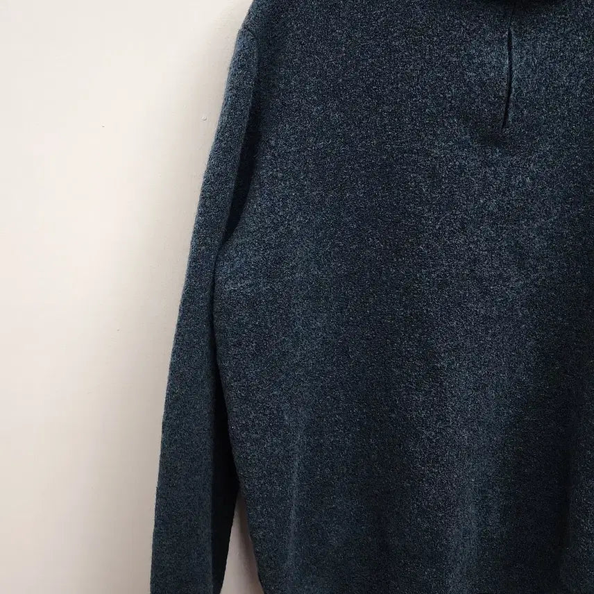 [BUNJANG] Time Women's Knit Half-Zip Top 105 Size / 타임 여성 니트 반집업 105사이즈