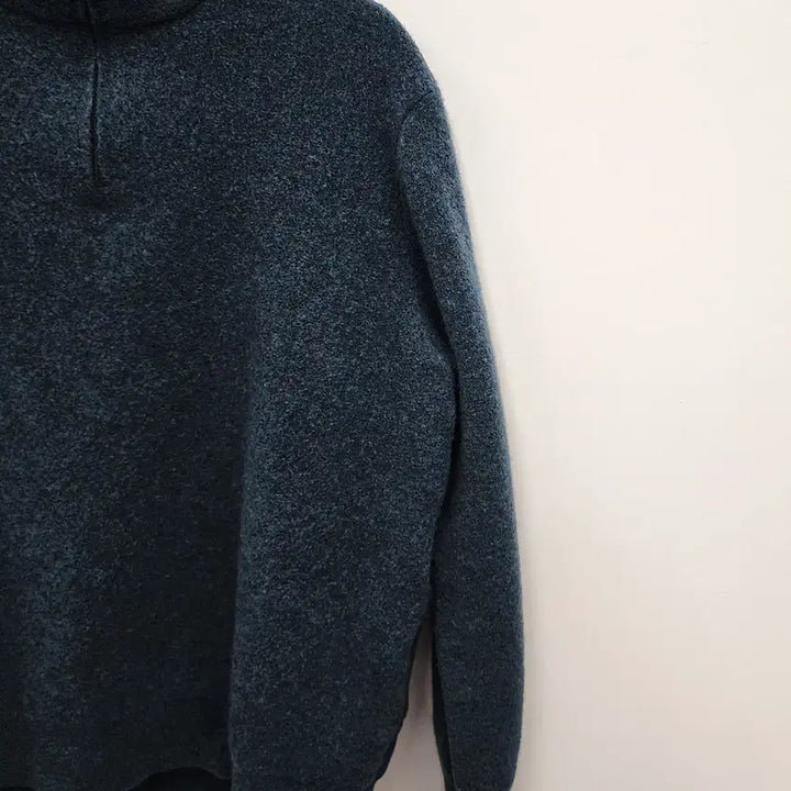 [BUNJANG] Time Women's Knit Half-Zip Top 105 Size / 타임 여성 니트 반집업 105사이즈