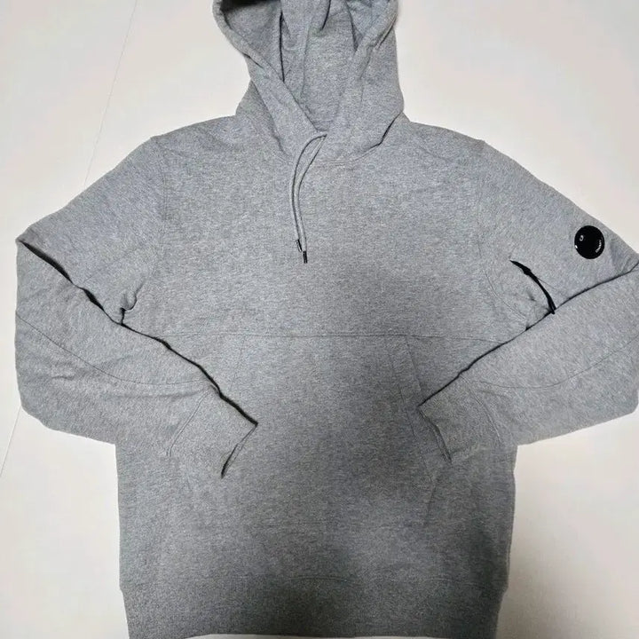 [BUNJANG] CP Company Grey Hooded Sweatshirt / CP컴퍼니 렌즈 그레이 후드티