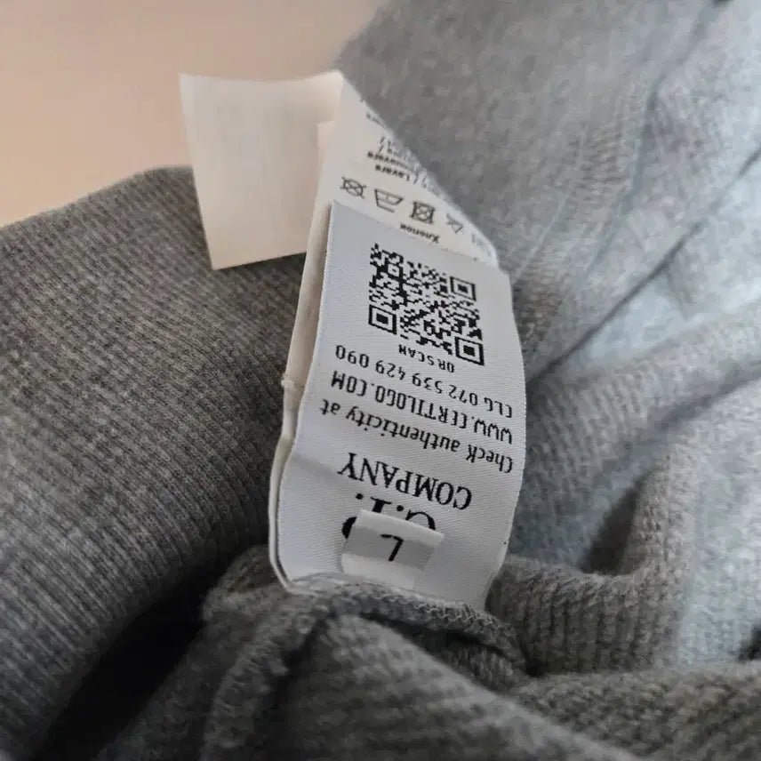 [BUNJANG] CP Company Grey Hooded Sweatshirt / CP컴퍼니 렌즈 그레이 후드티