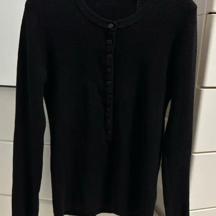 [BUNJANG] Nizdom Seungmuse Wool 100% Button Knit / 승뮤즈 니즈덤 울100% 버튼니트