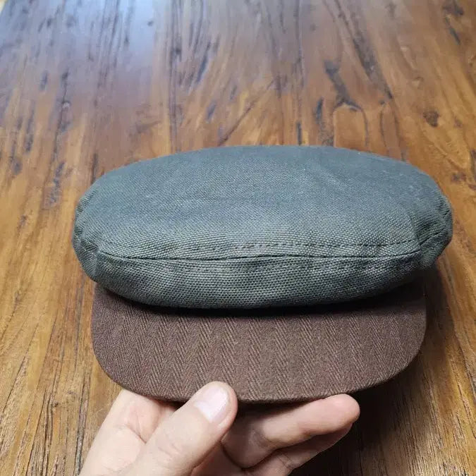 [BUNJANG] Brixton Fiddler Cap Hat Khaki/Brown / 브릭스톤 피들러 캡 모자 카키/브라운