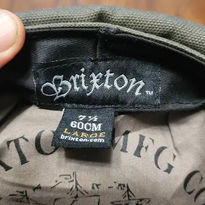 [BUNJANG] Brixton Fiddler Cap Hat Khaki/Brown / 브릭스톤 피들러 캡 모자 카키/브라운