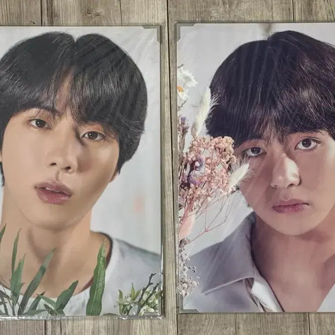 [BUNJANG] BTS Love Yourself Concert POB Jin and V Photocard / 미개봉) 방탄소년단 렙셀콘 프포