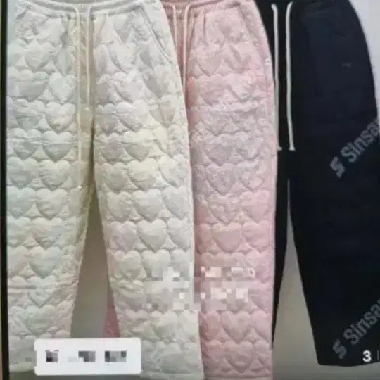 [BUNJANG] Light Pink Winter Quilted Padded Jacket and Bootcut Pants Bundle Set / 겨울. 핑크  누빔패딩. 베기통바지   새상품.  77까지 연핑크