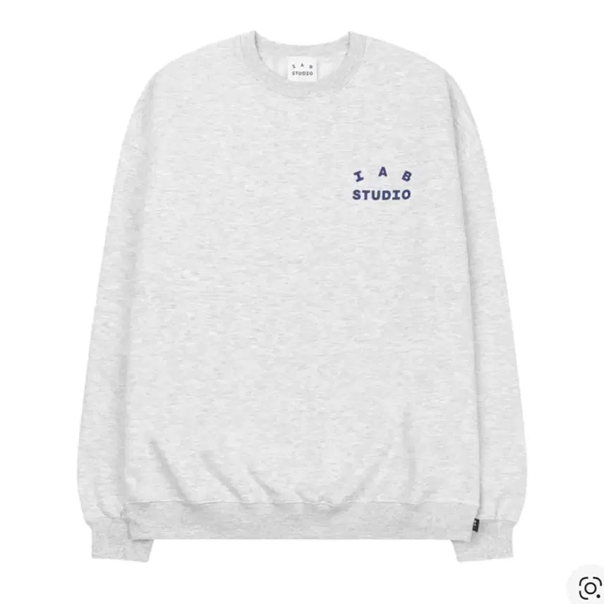 [BUNJANG] IAB Studio Sweatshirt Light Gray / 아이앱 스튜디오 스웨트셔츠 라이트 그레이