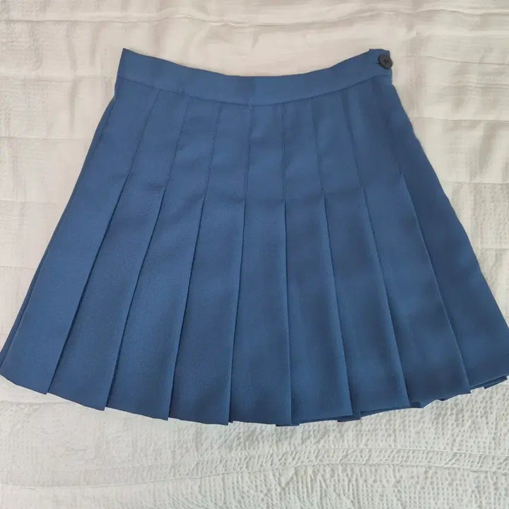 [BUNJANG] Unbranded Teal Tennis Skirt S / (새상품)꽃피는시절 청록색 테니스스커트 S