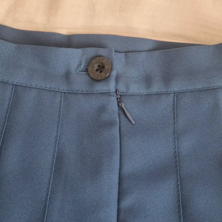 [BUNJANG] Unbranded Teal Tennis Skirt S / (새상품)꽃피는시절 청록색 테니스스커트 S