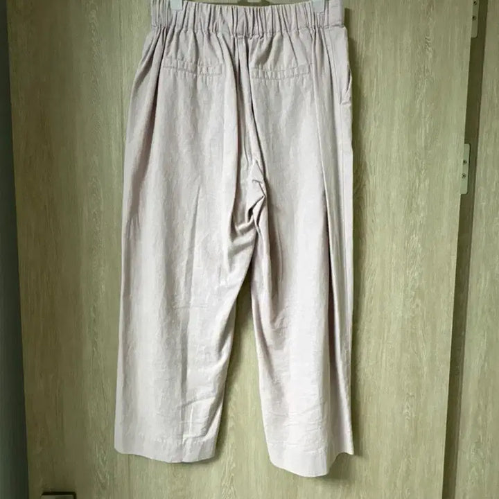 [BUNJANG] UNIT 베이지 , 연분홍 와이드 팬츠 S 일괄 / UNIT 베이지 , 연분홍 와이드 팬츠 S 일괄