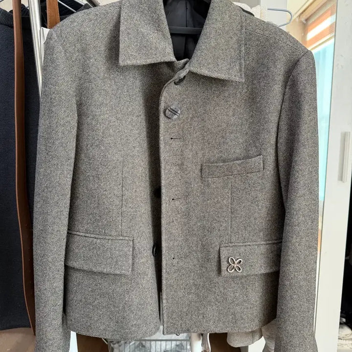 [BUNJANG] Martin Plan Twill Wool Suit Set / 마틴플랜 트윌 울 싱글 자켓 & 팬츠 세트 S