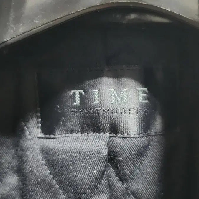 [BUNJANG] TIME Homme Wool Coat - Charcoal Gray (Size 105) / TIME 옴므 남성 울 코트 105 차콜 그레이