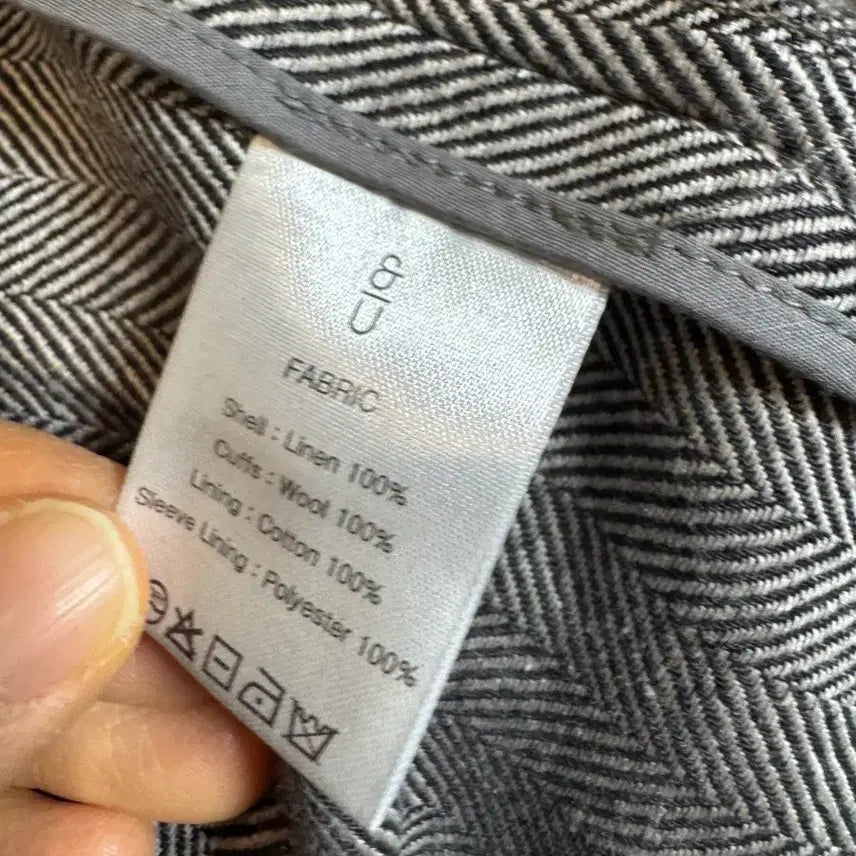 [BUNJANG] And You Linen Blend Jacket / and you 앤유 소매배색 린넨 자켓