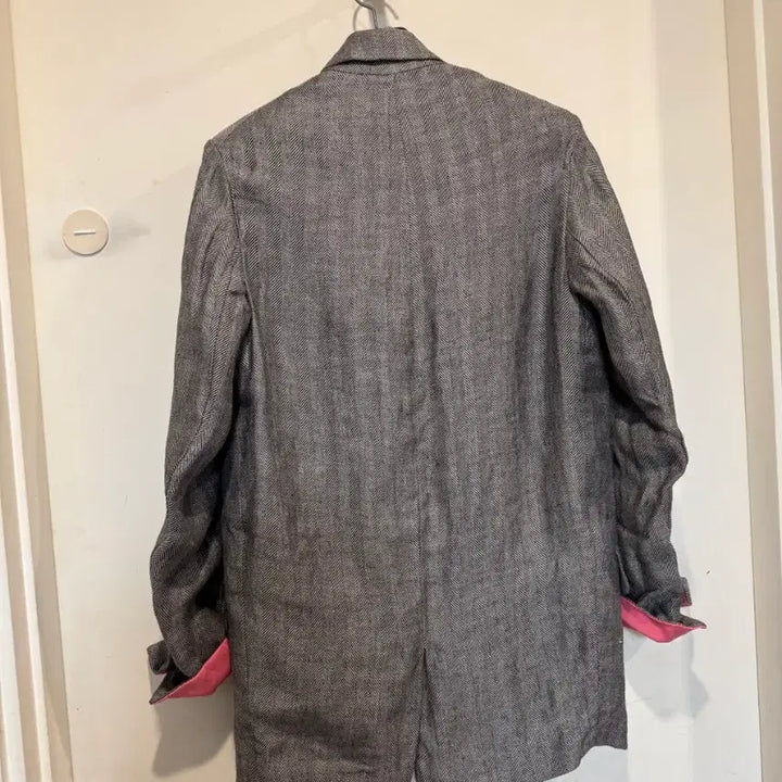 [BUNJANG] And You Linen Blend Jacket / and you 앤유 소매배색 린넨 자켓