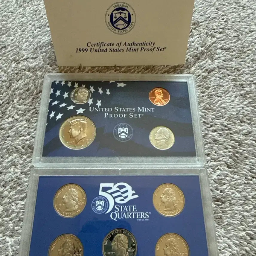 [BUNJANG] US Coins 1999 Proof Set / 미국 주화 1999년 프루프 세트