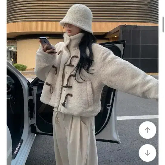 [BUNJANG] Modi Mood Double Dumble Duffel Padded Jacket / 모디무드 이중 덤블 더플 떡볶이 뽀글이 누빔 패딩