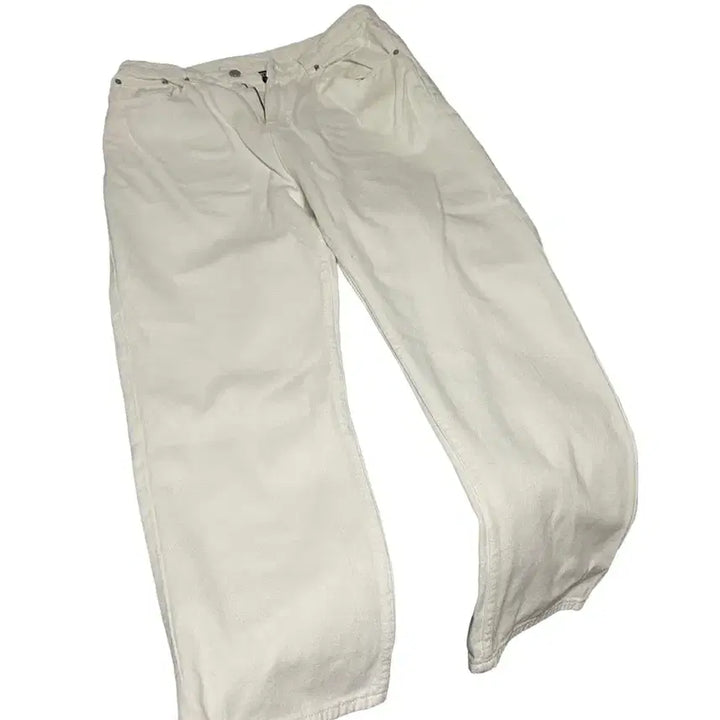 [BUNJANG] Trillion Denim Pants White XL / [트릴리온 데님팬츠 화이트] XL size