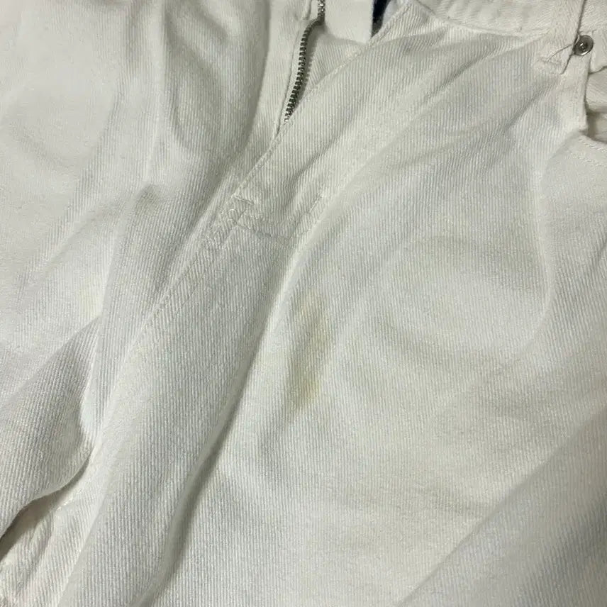 [BUNJANG] Trillion Denim Pants White XL / [트릴리온 데님팬츠 화이트] XL size