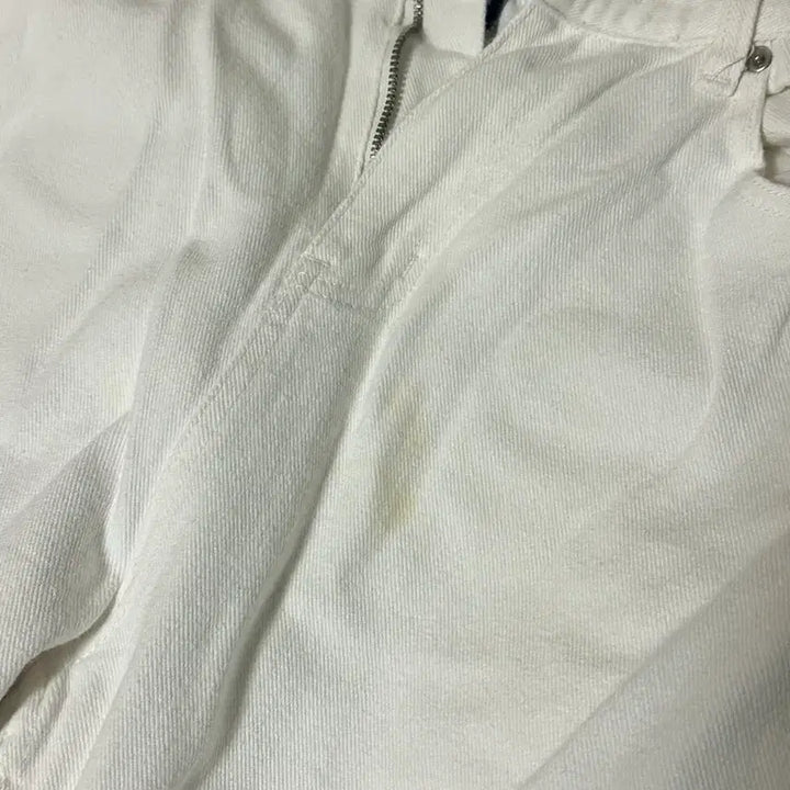 [BUNJANG] Trillion Denim Pants White XL / [트릴리온 데님팬츠 화이트] XL size