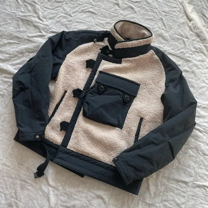 [BUNJANG] Eastlogue Motorcycle Jacket Fleece M / 25fw 이스트로그 모터사이클 자켓 점퍼 플리스 M 최신모델