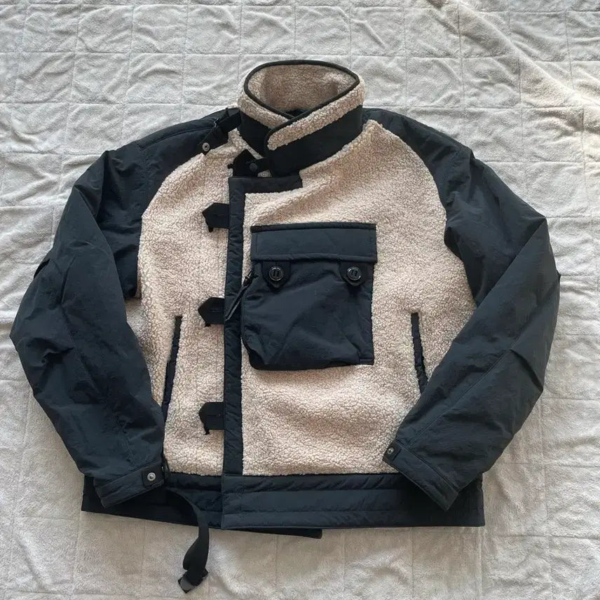 [BUNJANG] Eastlogue Motorcycle Jacket Fleece M / 25fw 이스트로그 모터사이클 자켓 점퍼 플리스 M 최신모델