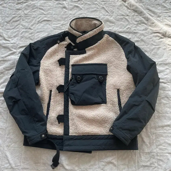 [BUNJANG] Eastlogue Motorcycle Jacket Fleece M / 25fw 이스트로그 모터사이클 자켓 점퍼 플리스 M 최신모델