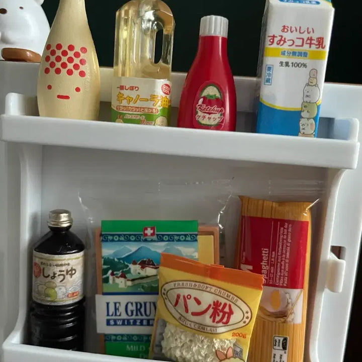 [BUNJANG] Sumikko Gurashi Fruit Market Miniature Set / 식완 미니어처 리멘트 과일 마켓 스밋코구라시