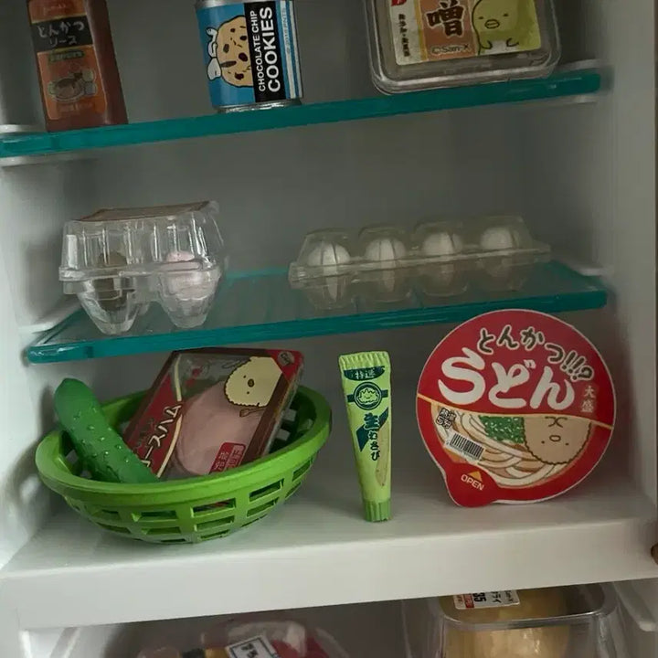 [BUNJANG] Sumikko Gurashi Fruit Market Miniature Set / 식완 미니어처 리멘트 과일 마켓 스밋코구라시