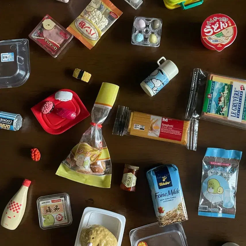 [BUNJANG] Sumikko Gurashi Fruit Market Miniature Set / 식완 미니어처 리멘트 과일 마켓 스밋코구라시