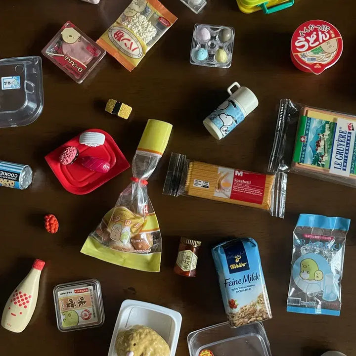 [BUNJANG] Sumikko Gurashi Fruit Market Miniature Set / 식완 미니어처 리멘트 과일 마켓 스밋코구라시