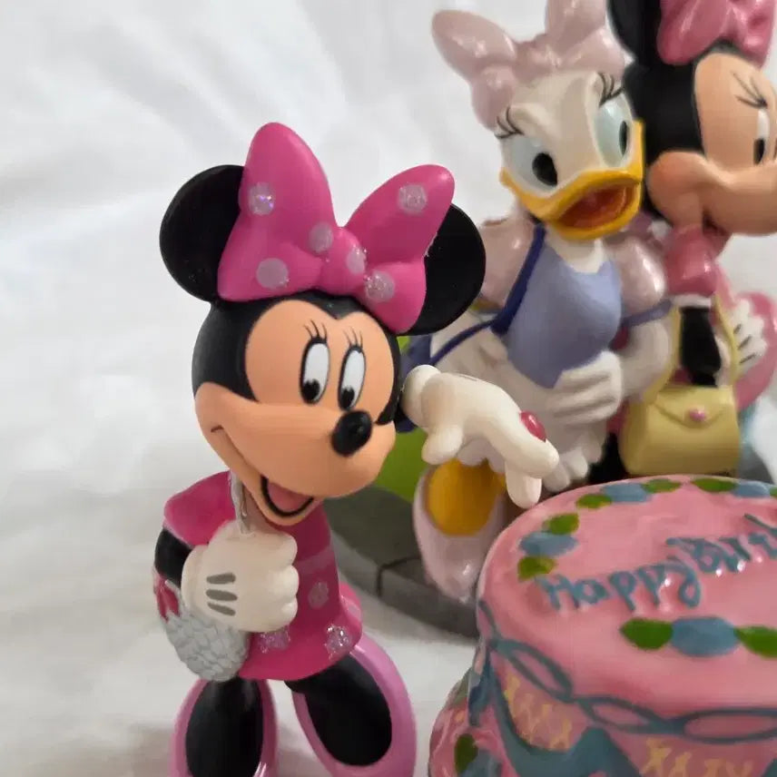 [BUNJANG] Disney Minnie Mouse Ornament Snow Globe Memo Clip Set / 디즈니 미니마우스 오너먼트 스노우볼 메모클립 세트판매